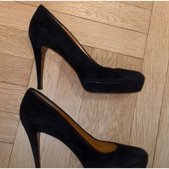 Classic Black Gucci 4 inch High Heels 38.5 - Picture 2 of 4
